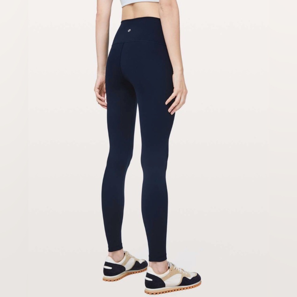 Lululemon Wunder Under High-Rise Tight *Full-On Luxtreme 28" True Navy Size 4
